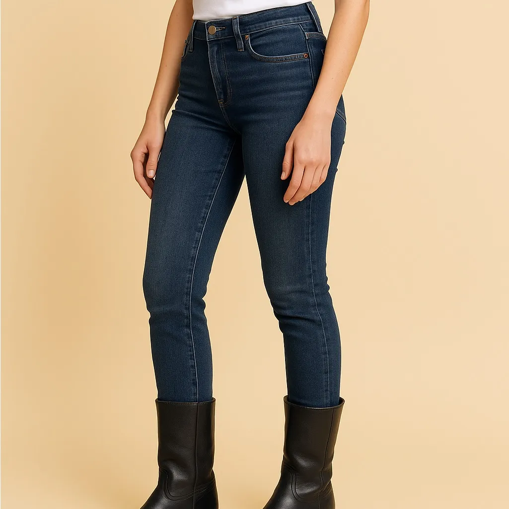 Frye Lather Pull On Boots Black Size 7 / Western Riding Boots Made in Mexico - Image 3