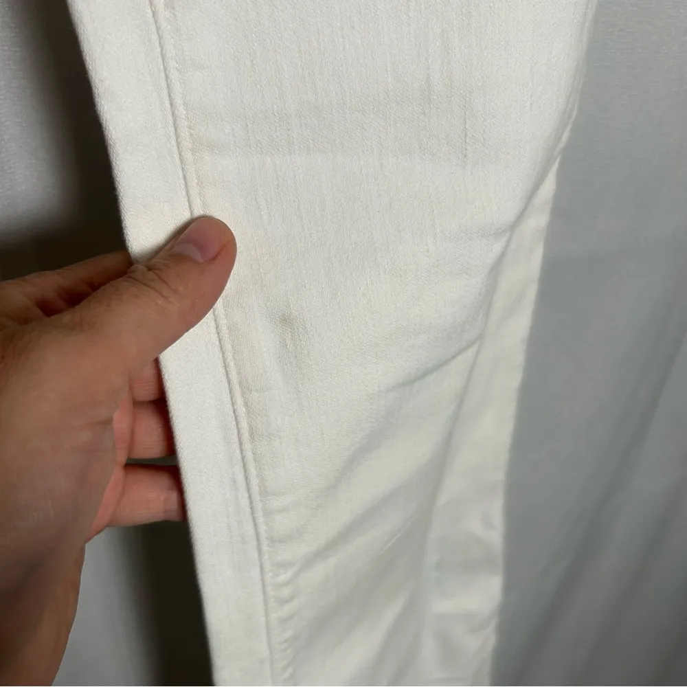 Madewell White Kick Out Crop Jeans Size 23 - Image 7