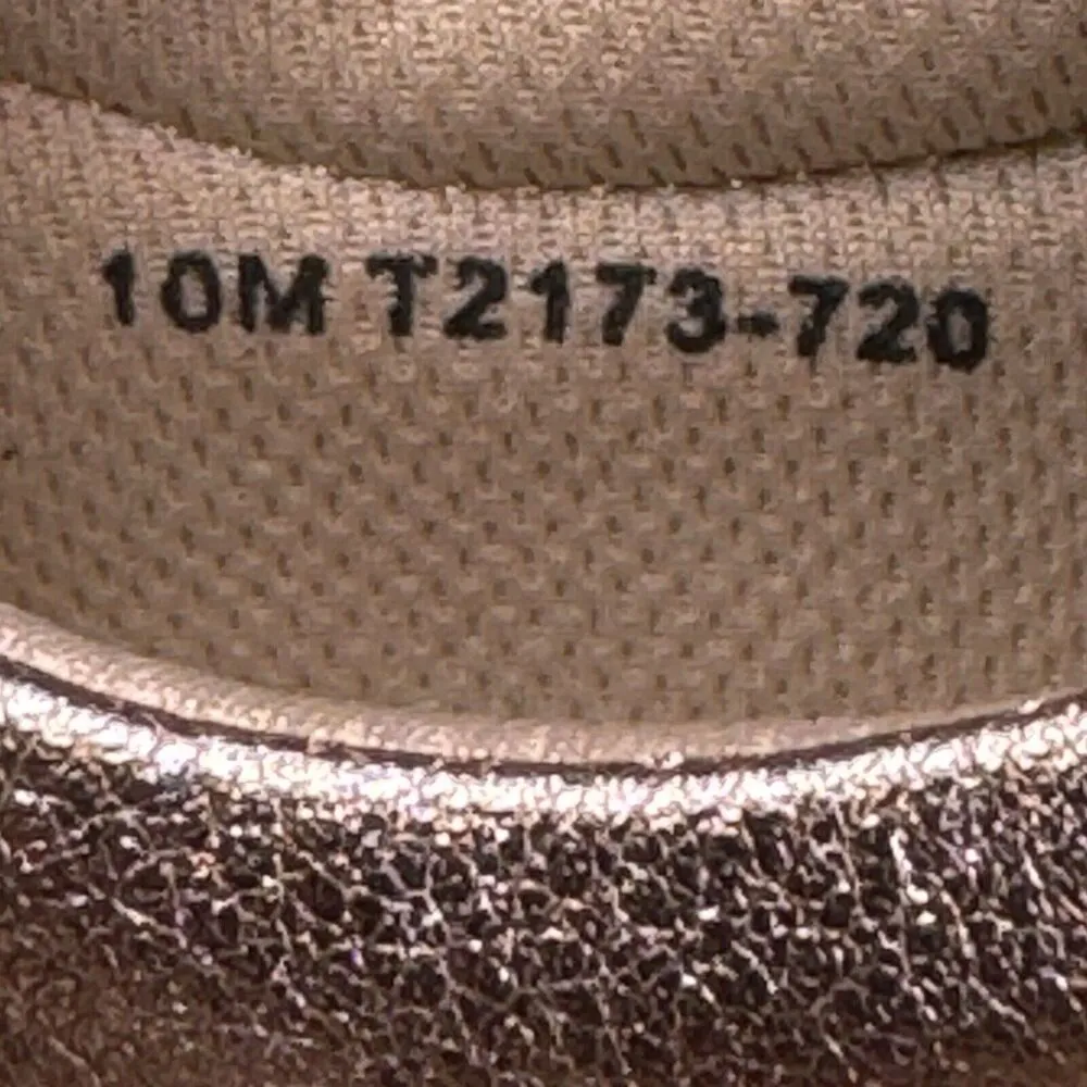 Trotters Anika Womens Pink Metallic Leather COMFORT Lifestyle Sneakers Shoes 10M Size 10 - Image 9