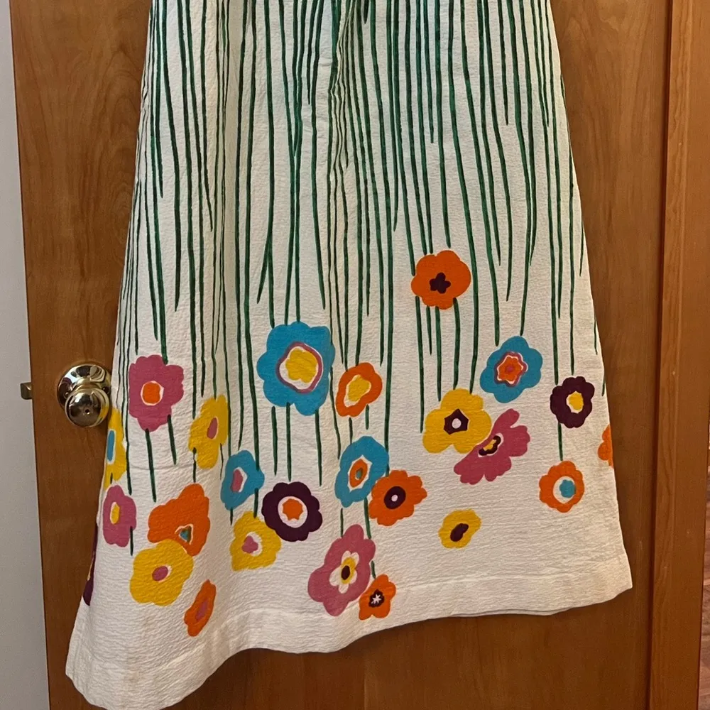 Flower Power Vintage Junior Maternity California Hippy Groovy MOD Floral FLAW - Image 8