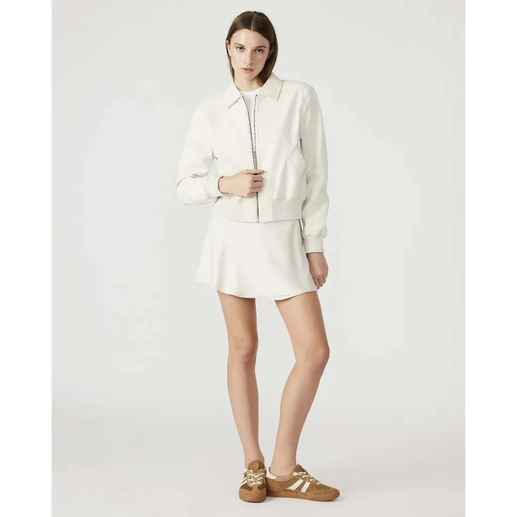 Steve Madden Anouk Jacket in Silver Birch Medium New Womens Faux Suede Coat - Image 11