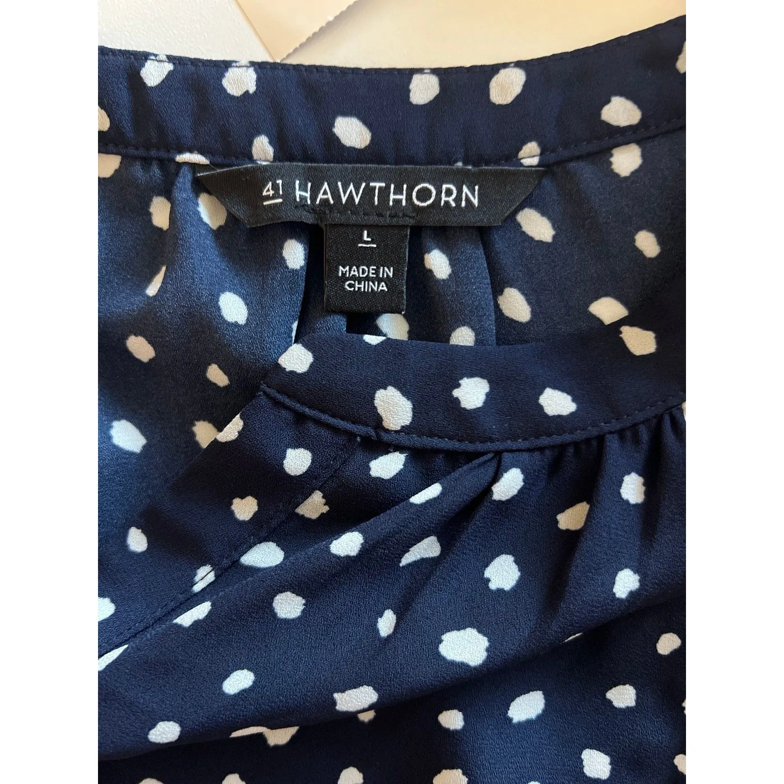 41 hawthorn blouse sleeveless large - Image 5