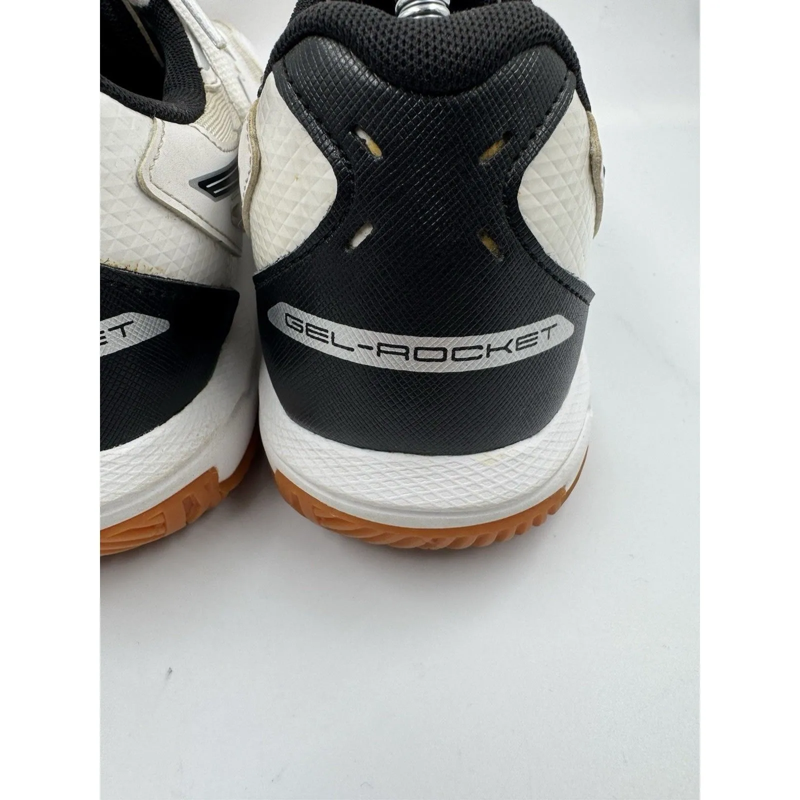 Asics Gel Rocket 10 Women's Size 9.5 Shoes White Volleyball Sneakers 1072A056 - Image 8