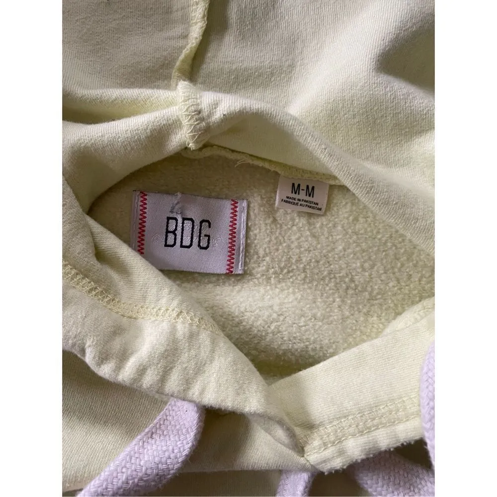 BDG Boxy Curved Hem Relaxed Fit Hoodie. Sweatshirt - Image 4