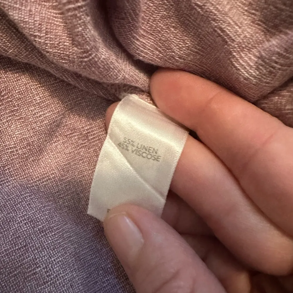 J Jill Pure Jill Linen Blend Shift Dress Size MP Pink - Image 5