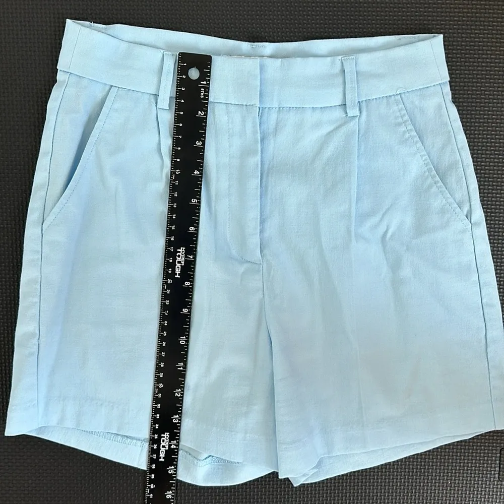 NWOT Light Blue Bermudas Stretchy Classy Short / Size Small - Image 7