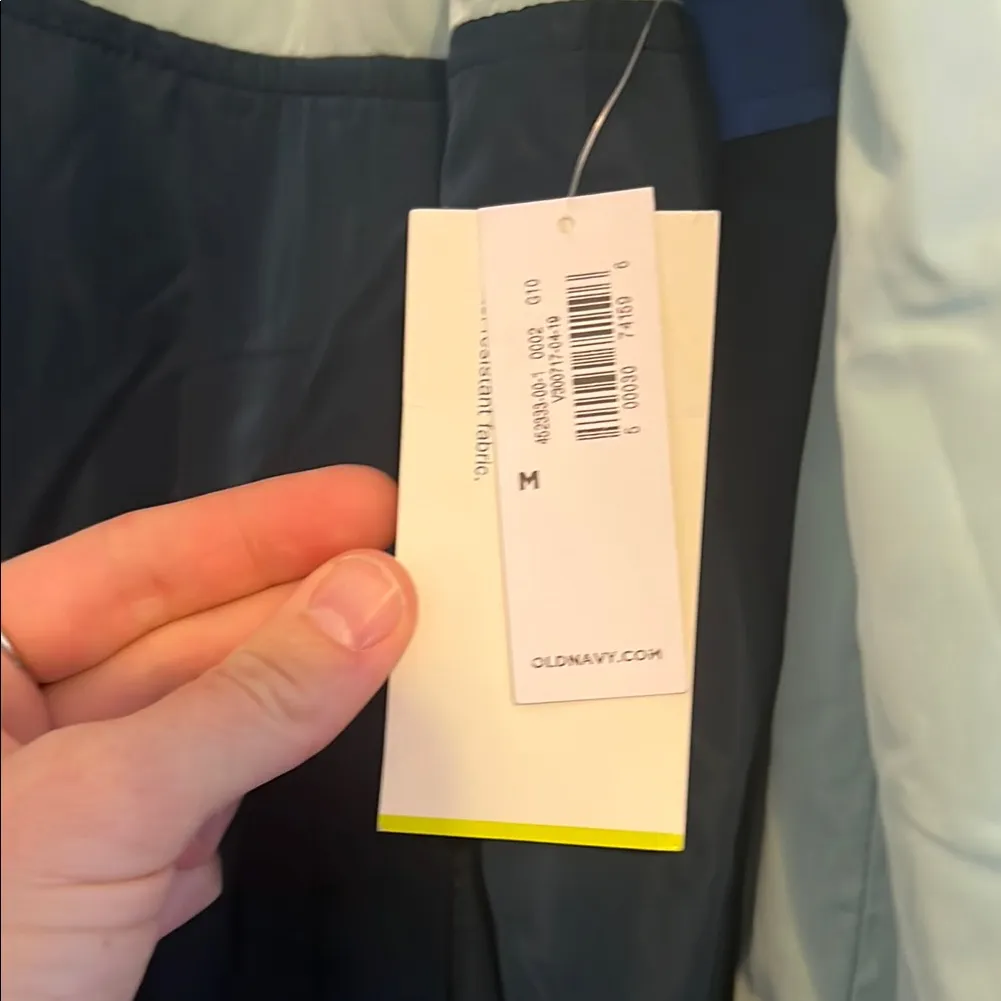 NWT Old Navy Dark Blue and Light Blue Jacket - Image 2