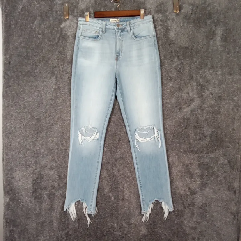 L'AGENCE High Line High Rise Skinny Destroyed In Classic Brasie Womens 28 - Image 3