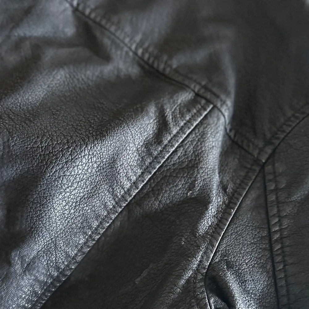 NWT Pistola Tracy Faux Leather Moto Jacket in Black READ - Image 12