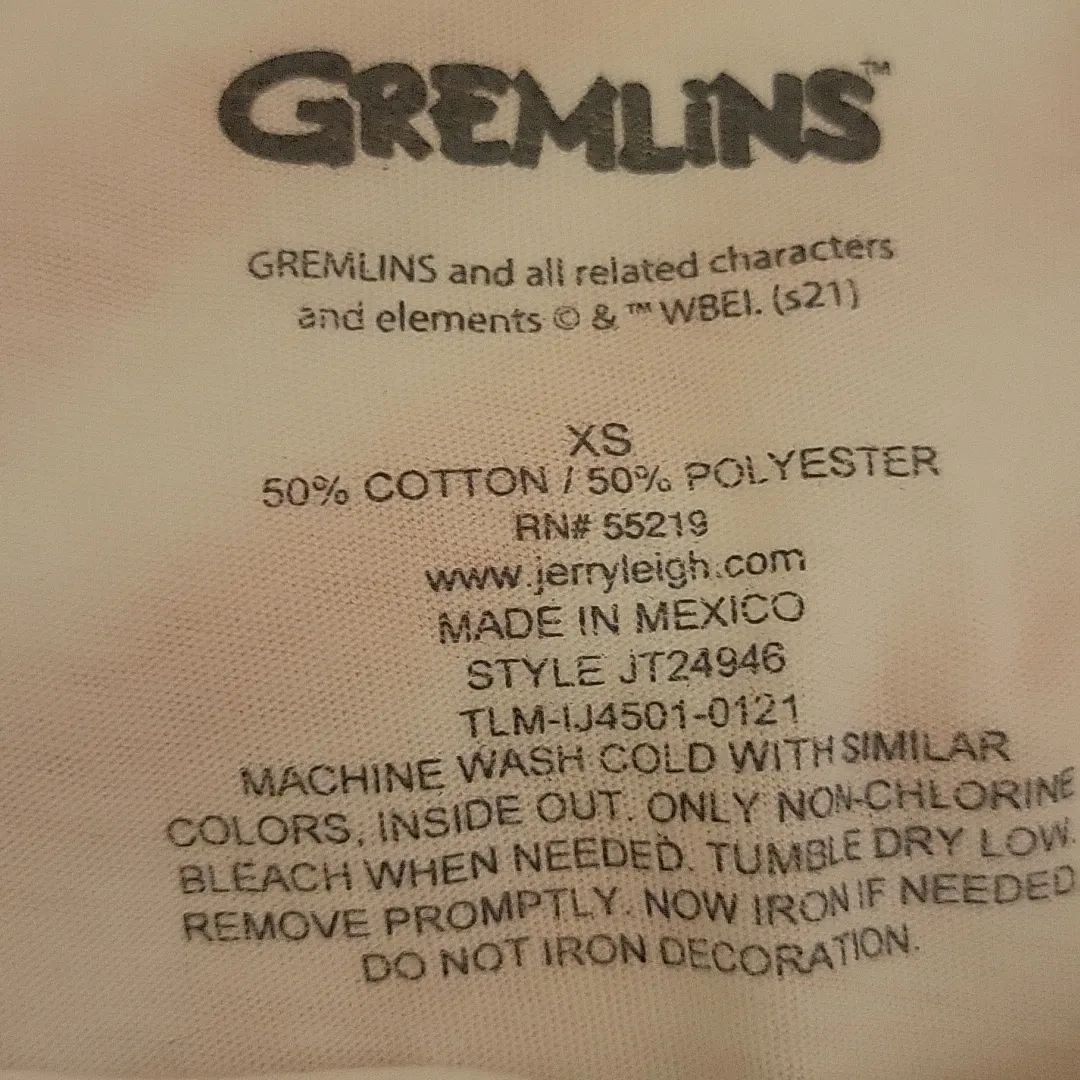 Target Womens Gremlins Graphic T-shirt - Image 4