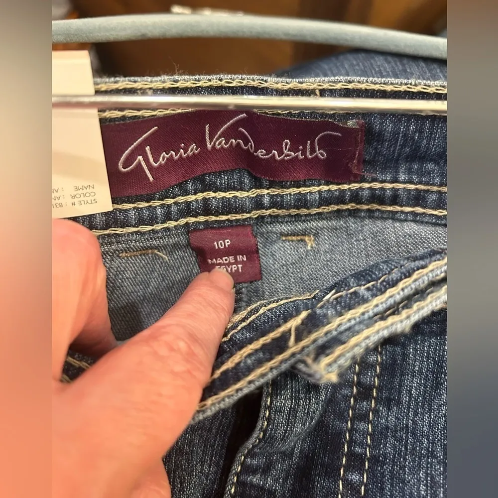 NWT Gloria Vanderbilt Amanda Stretch Jeans - Size 10P - Image 5