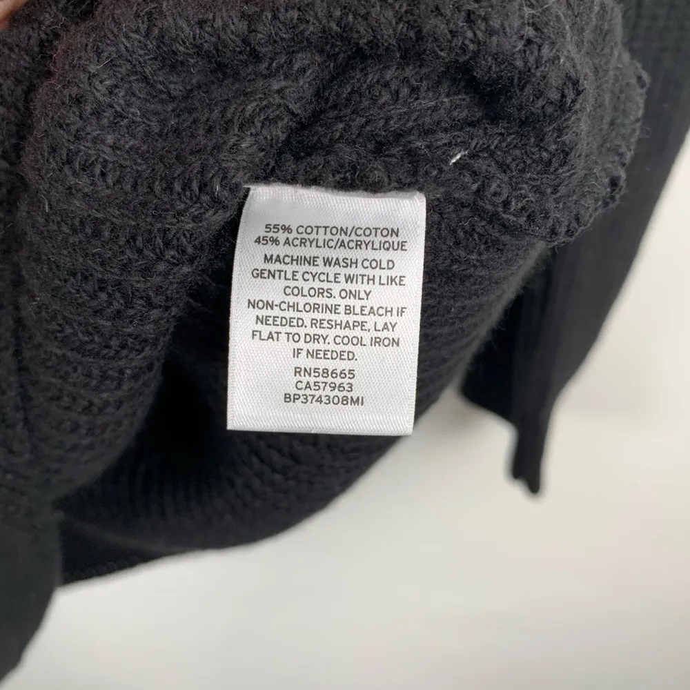 Bp V-Neck Pullover Knit Sweater Black XXS NWT‎ - Image 10