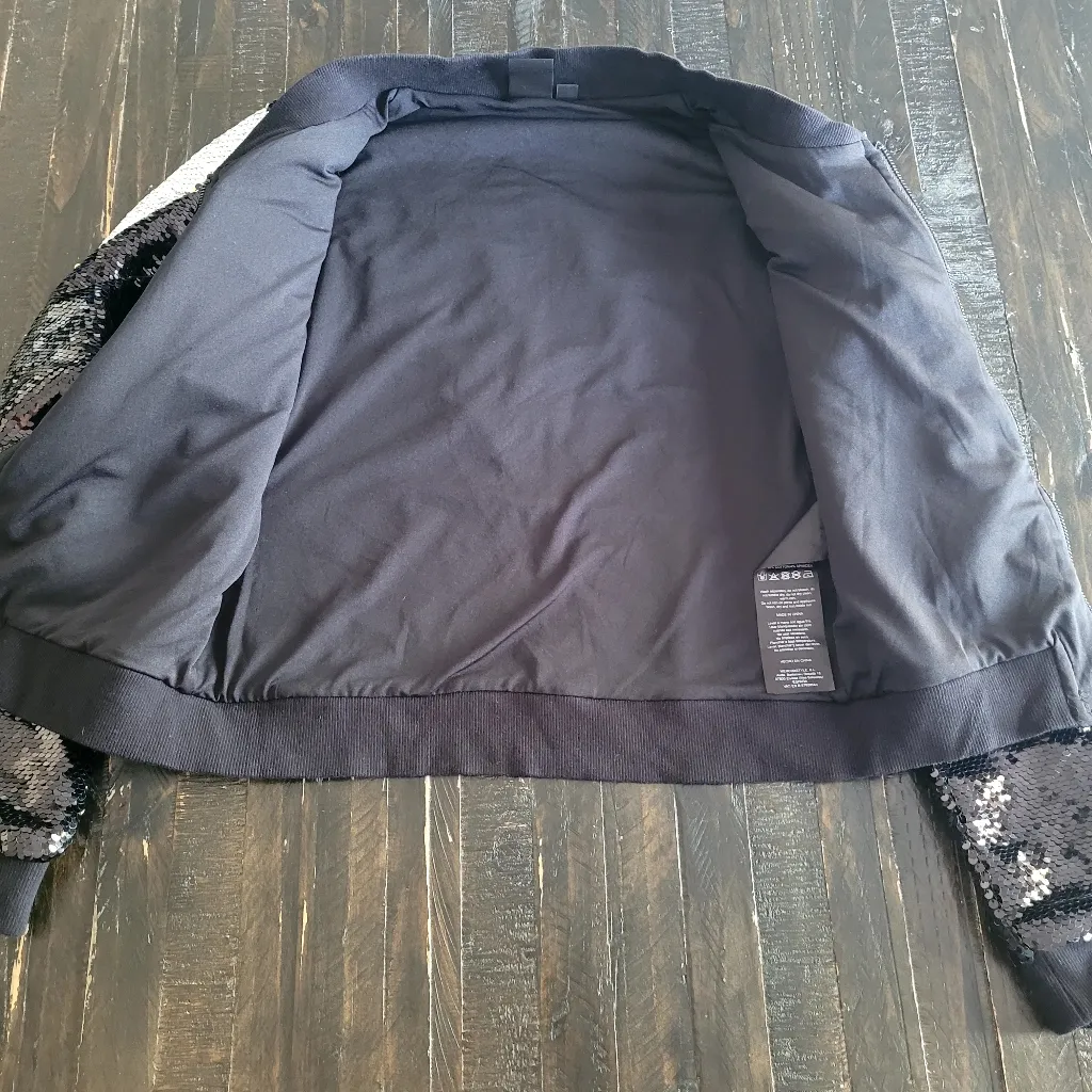 Hard Rock Cafe Sequin Jacket Size XS - Image 3