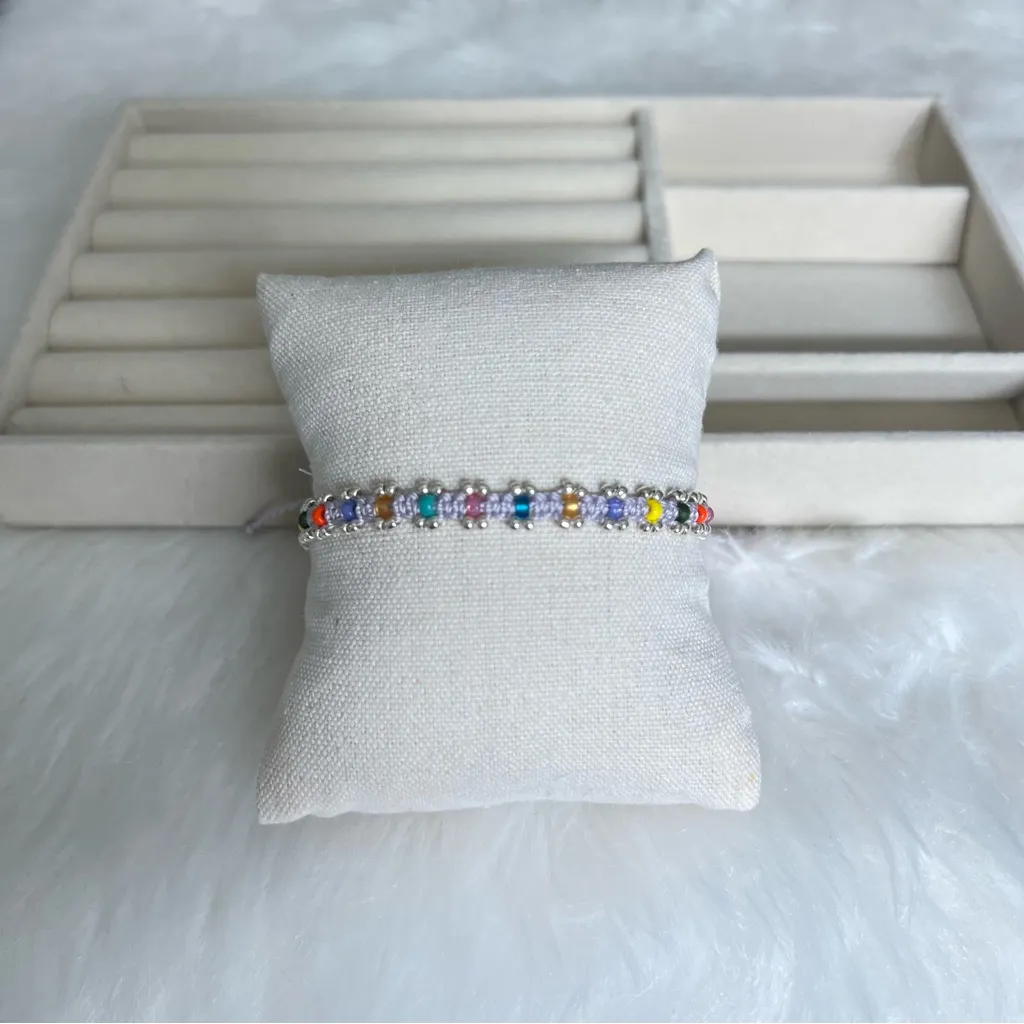 Handmade Colorful Beaded Bracelet Set (2) - Image 7