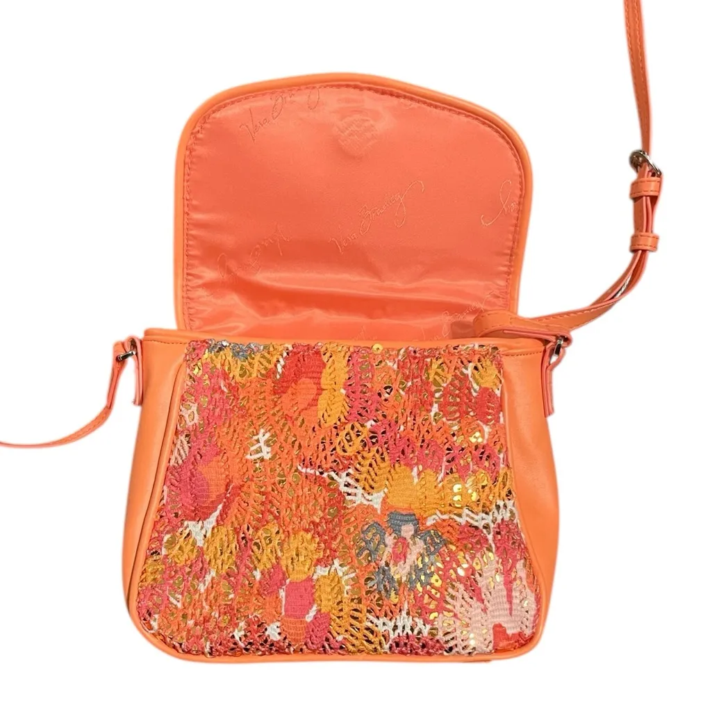 Vera Bradley Summer Sparkle Crossbody Bag in Pixie Blooms Pattern. - Image 9