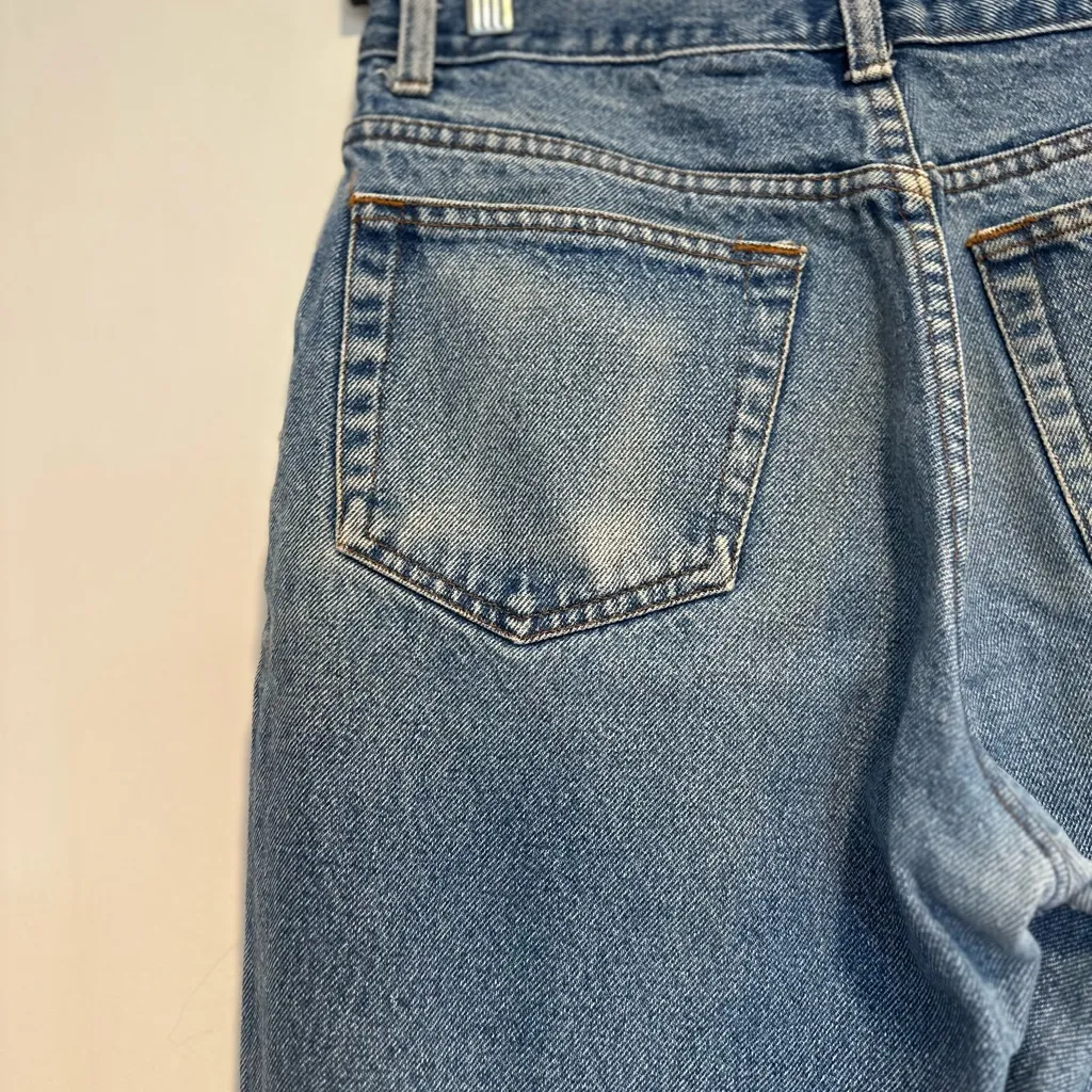 Vintage 80's 31x30 Justin Lee Ltd Stone Washed Relaxed Fit Cotton Mom Jeans. - Image 15