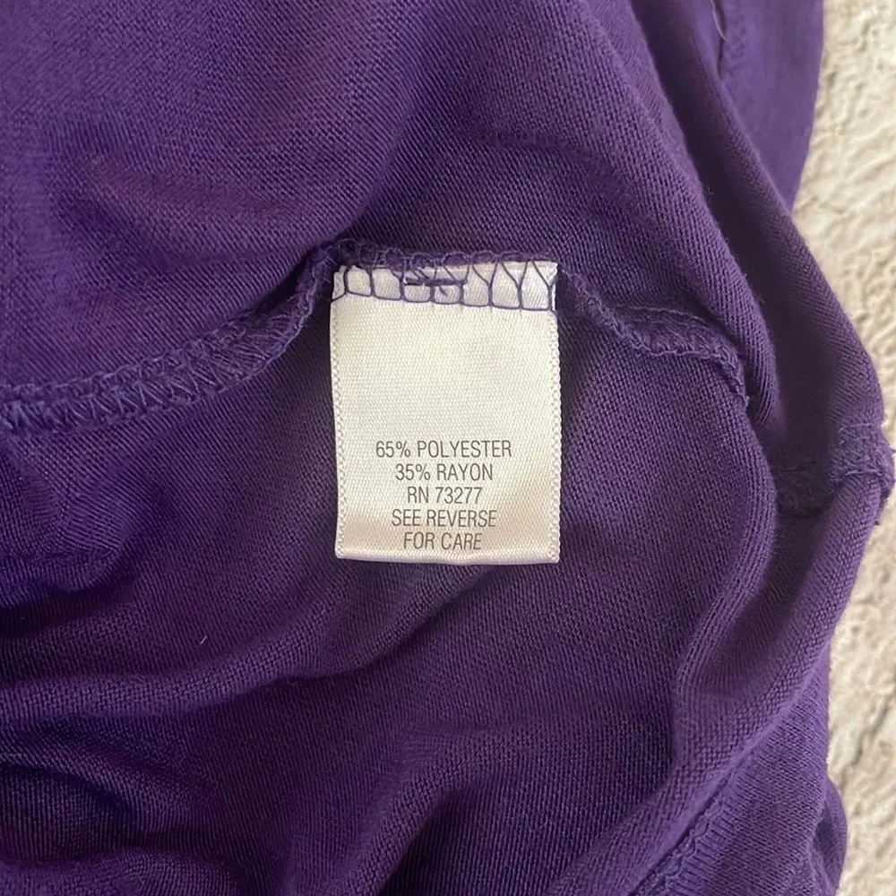 Women’s Apt. 9 purple jeweled t-shirt 1X - Image 4