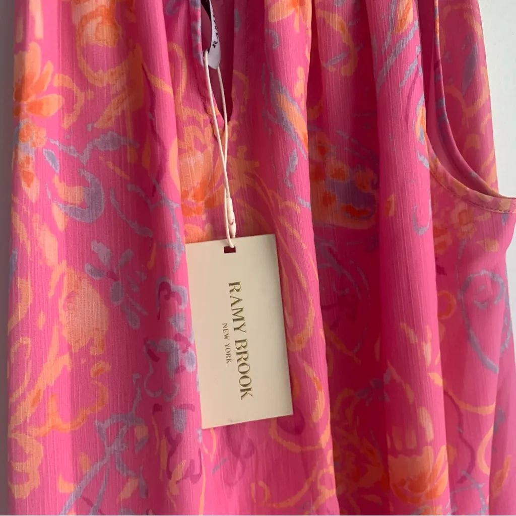 Ramy Brook Harlie Paisley Halter Neck Tank Top NWT Size XS - Image 8