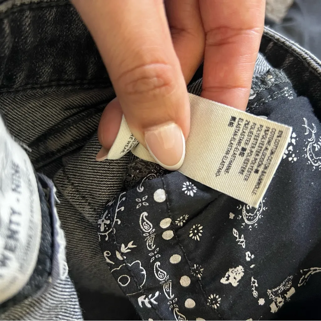 Free People We The Free Faded Black Straight Jeans - Image 7