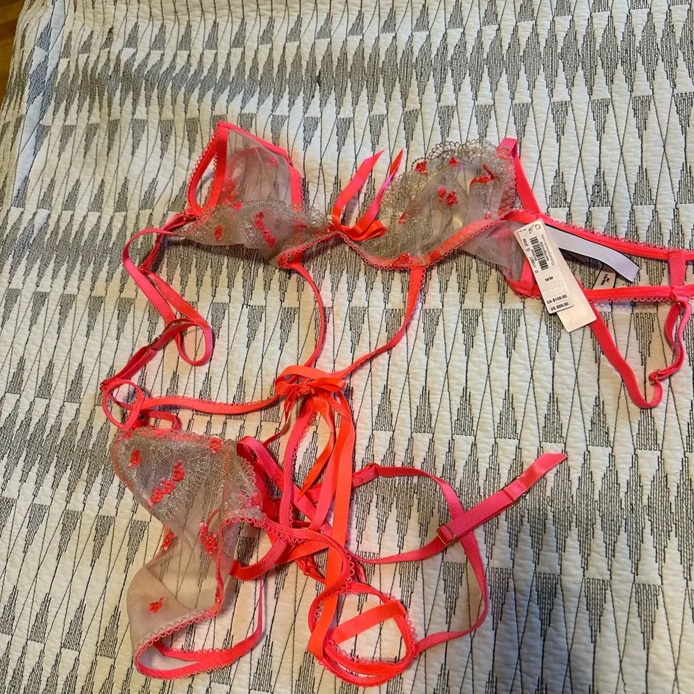 VERY SEXY Sweetheart Strappy Teddy Lingerie M NWT - Image 5