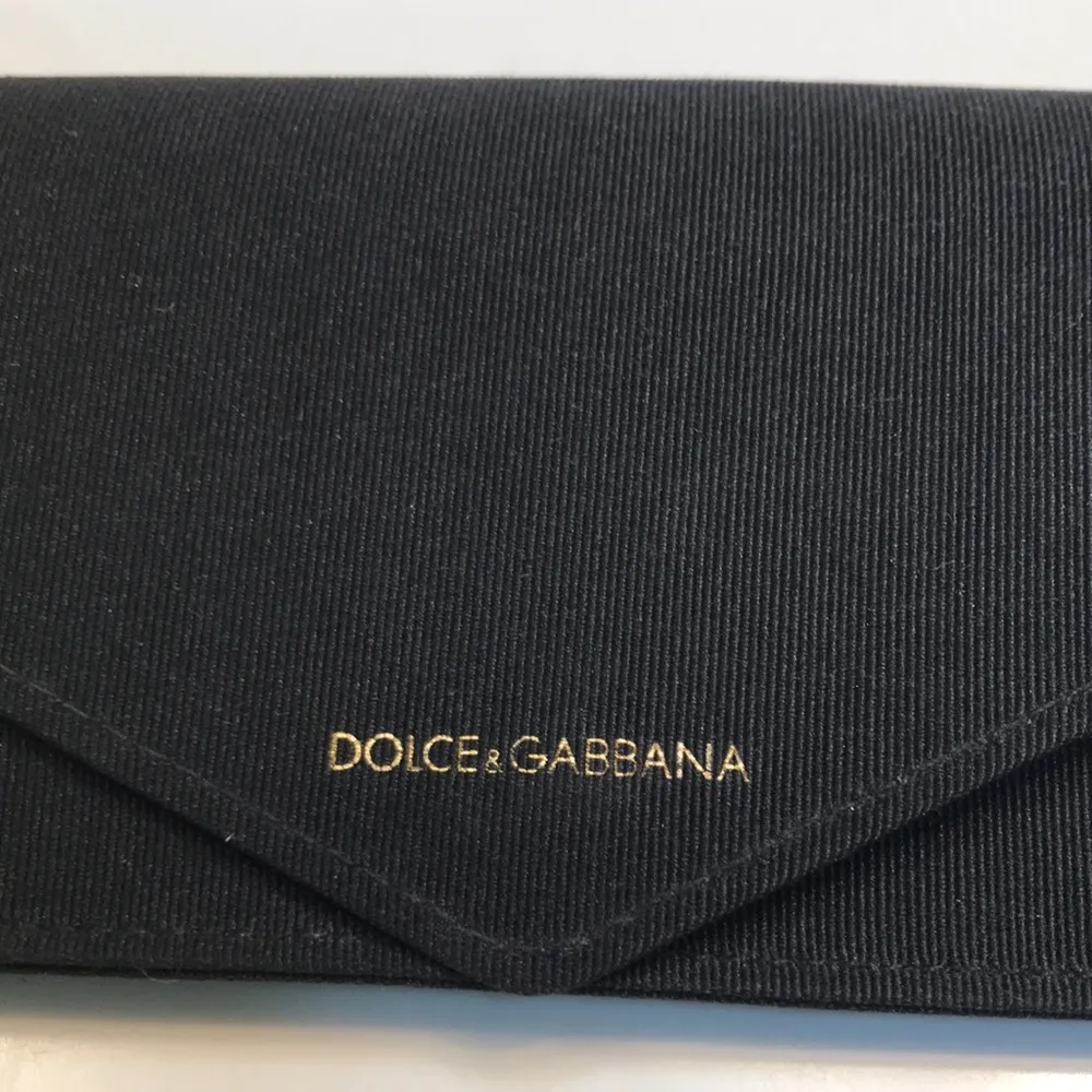 Dolce & Gabbana Black Fabric Eyeglass Case - Image 2