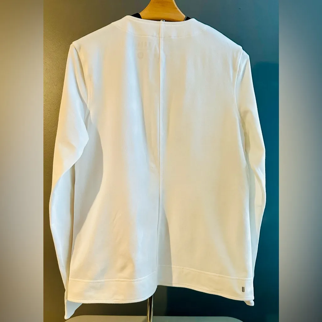 Nobull NWT  Women’s Twill Zip Up Jacket - White - Image 5