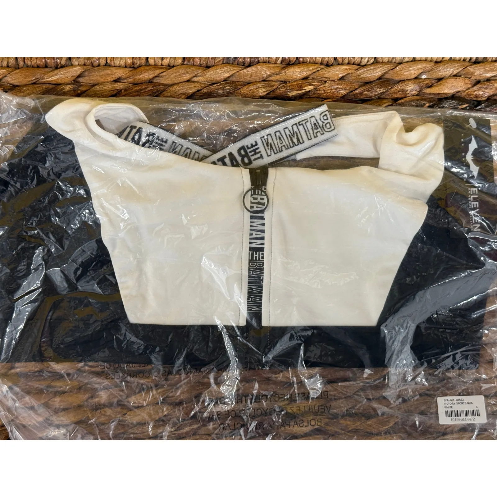 ELEVEN BY VENUS WILLIAMS Batman Victory Sports Bra Size L New w/ Tag MSRP $88 Black Size L - Image 6