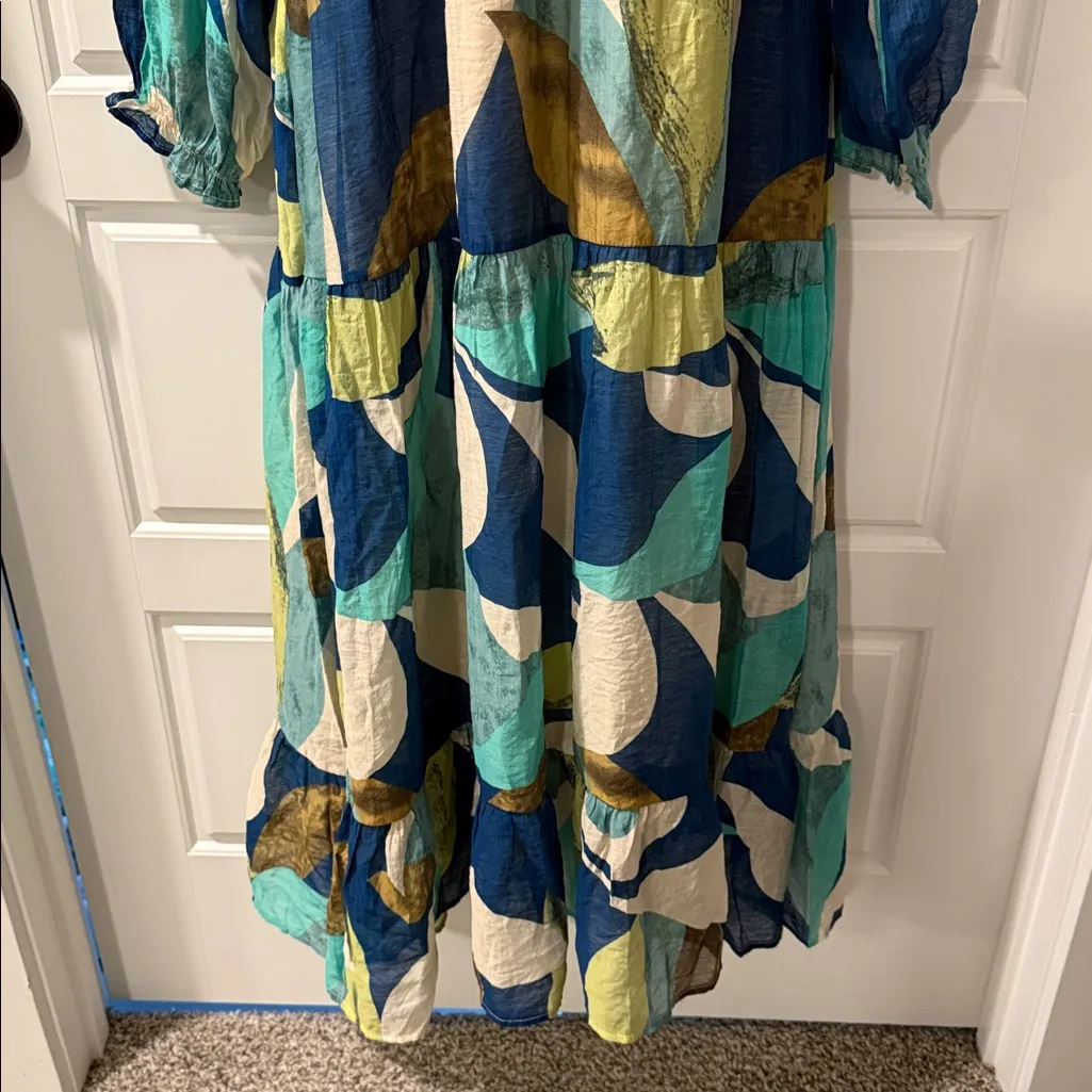 jodifl Tobacco Leaf Dress medium NWT - Image 4