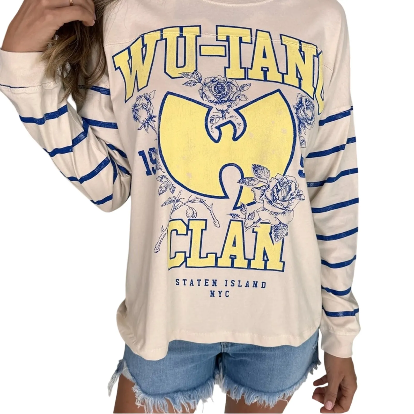DAYDREAMER Wu-tang Clan Shaolin Varsity Long Sleeve Sz XL New w/o Tag MSRP $149 - Image 5