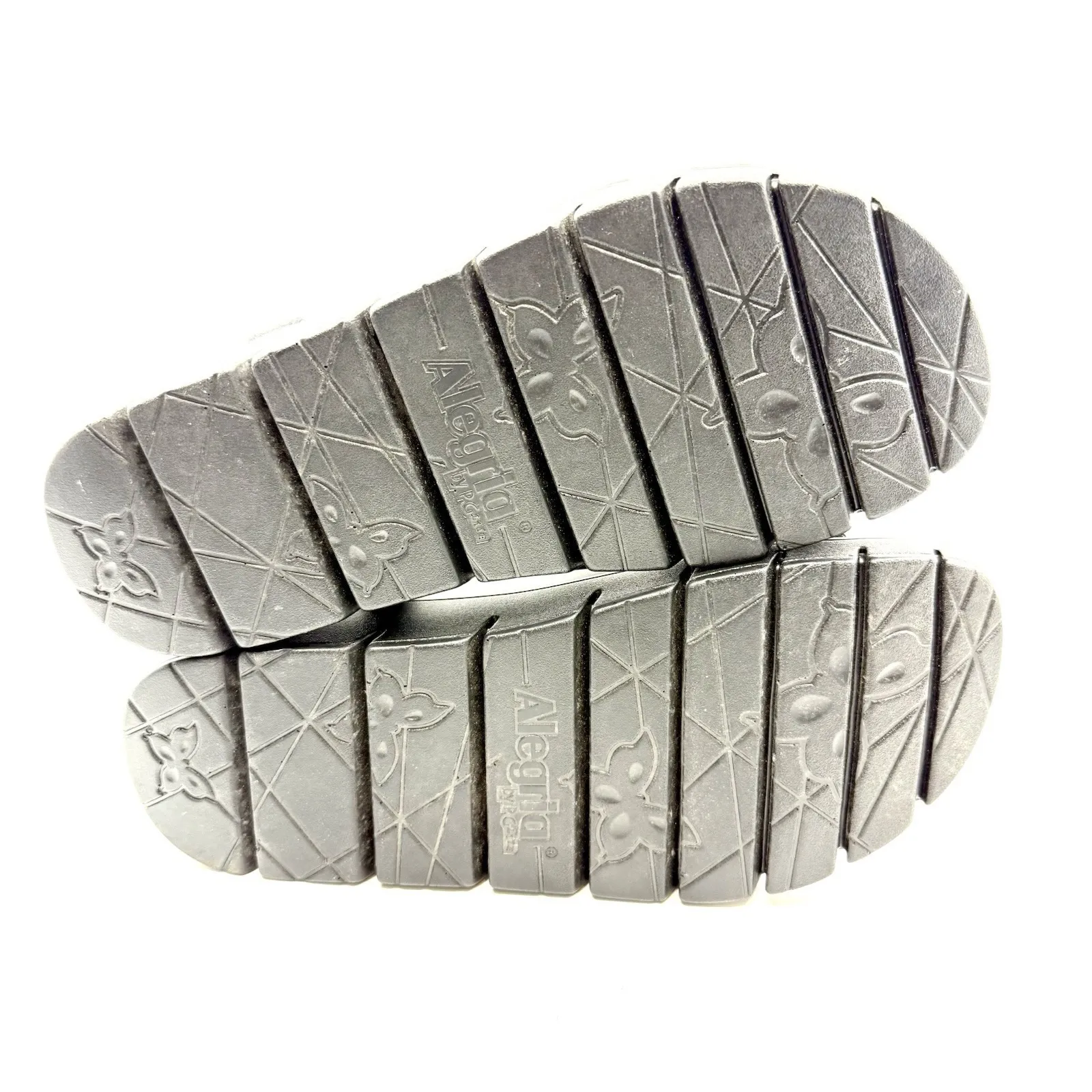 Alegria‎ ROZ-101 Black Jeweled Sandals Size 36 EU / US 6 Slip-On Comfort Wedge - Image 8