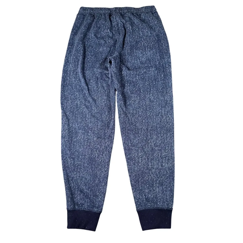 Lularoe‎ Womens Medium Blue Pull On Elastic Drawstring Joggers Pockets - Image 8