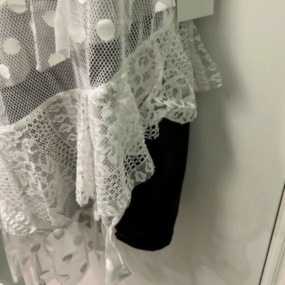 For Love And Lemons Lace tank top White M - Image 7