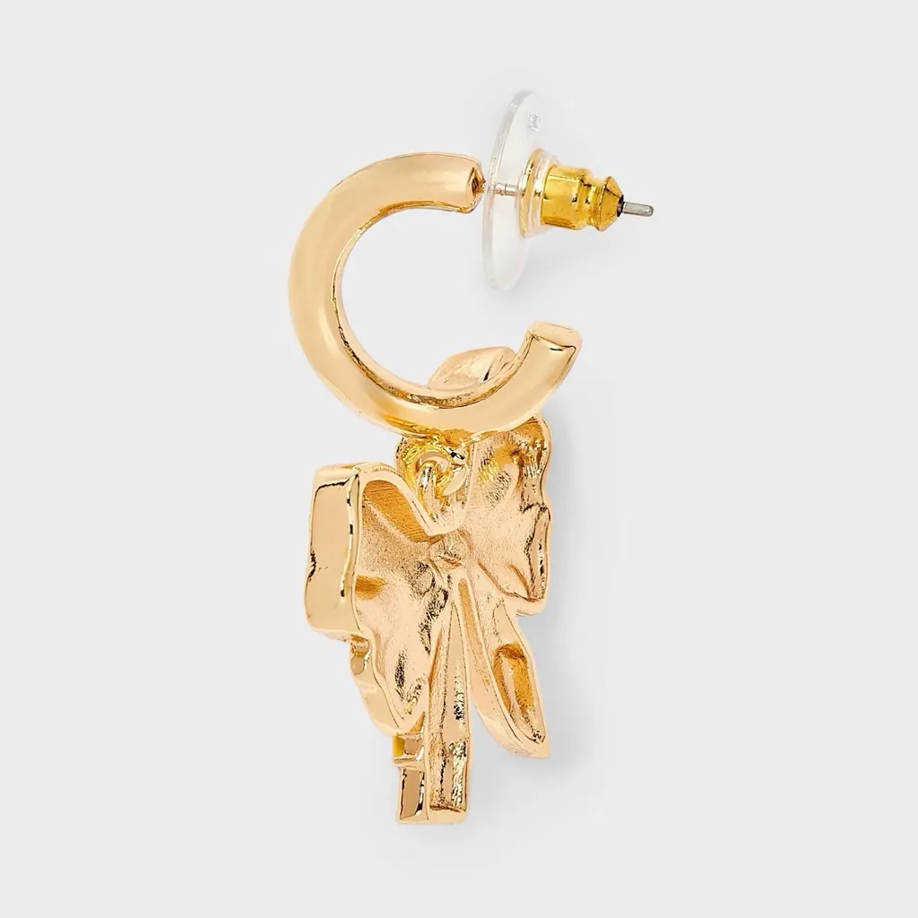 Teacher nwt Pencil Bow Earrings - Image 2