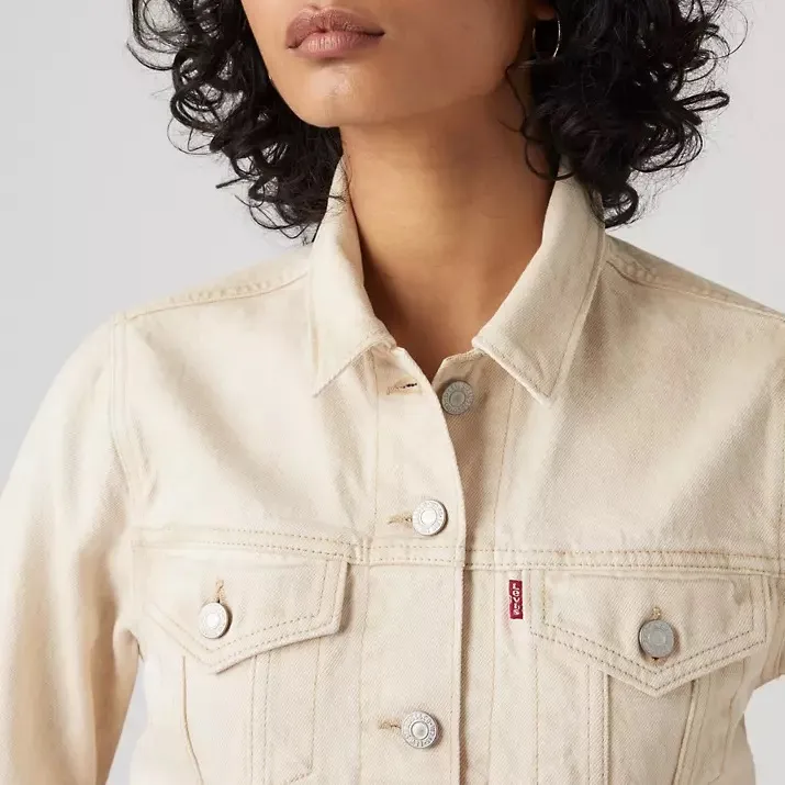 Levi’s Original Trucker Jacket  denim cream tab colorway size XS NWT - Image 3