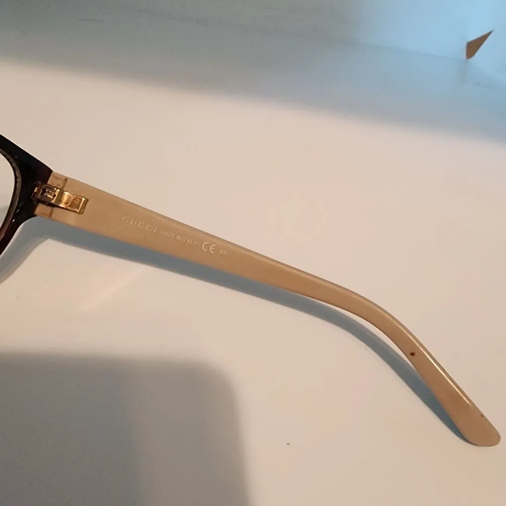 Authentic Gucci Tortoiseshell & Blue & Black Ombre Prescription Glasses Frames - Image 10