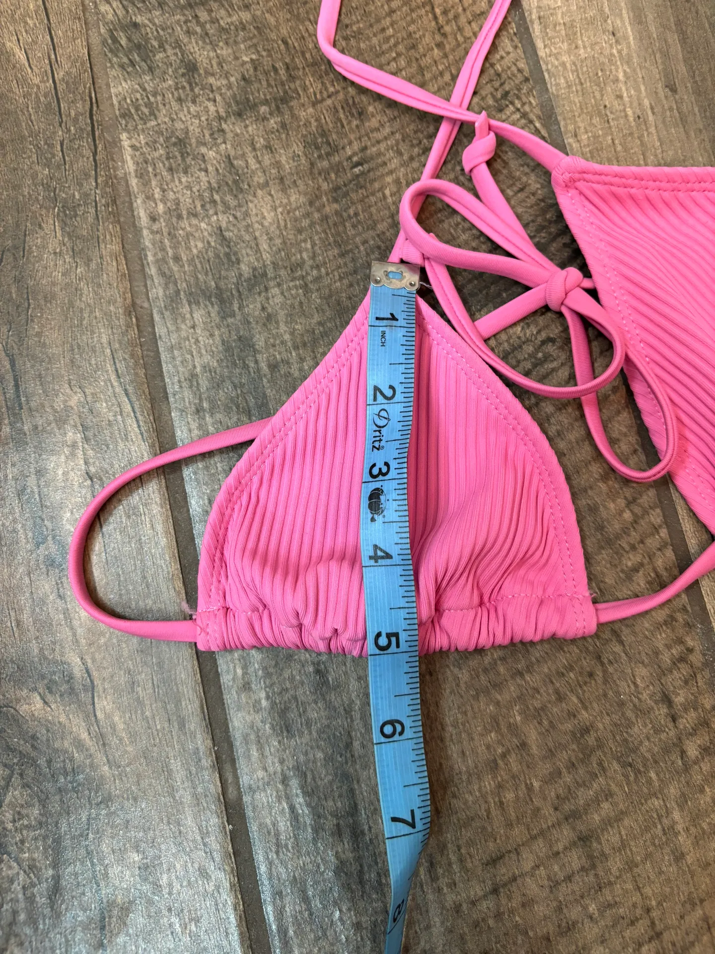 Pink Triangle Bikini Set - Image 13