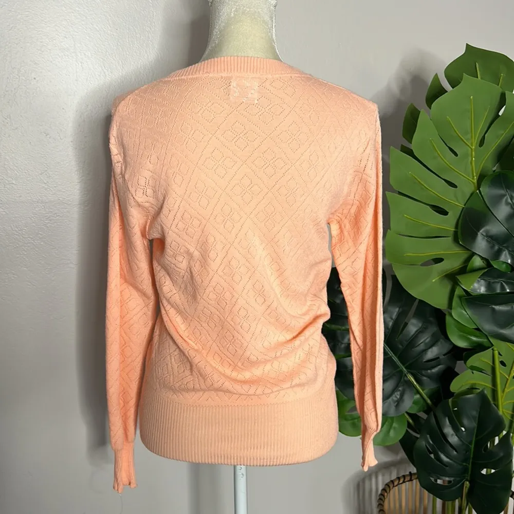 Cabelas • made in England pointelle vneck sweater - Image 86