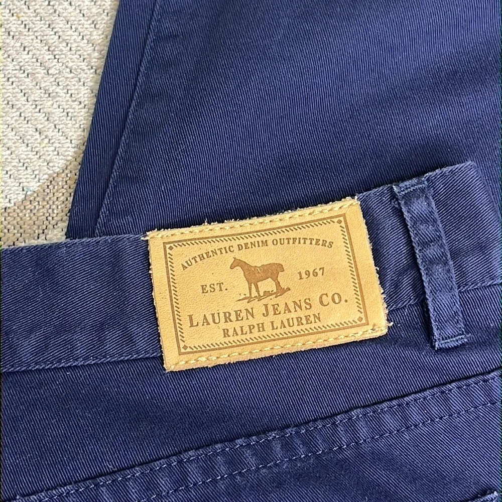 Lauren Ralph Lauren Lauren Jeans Co blue cropped pants - Image 11