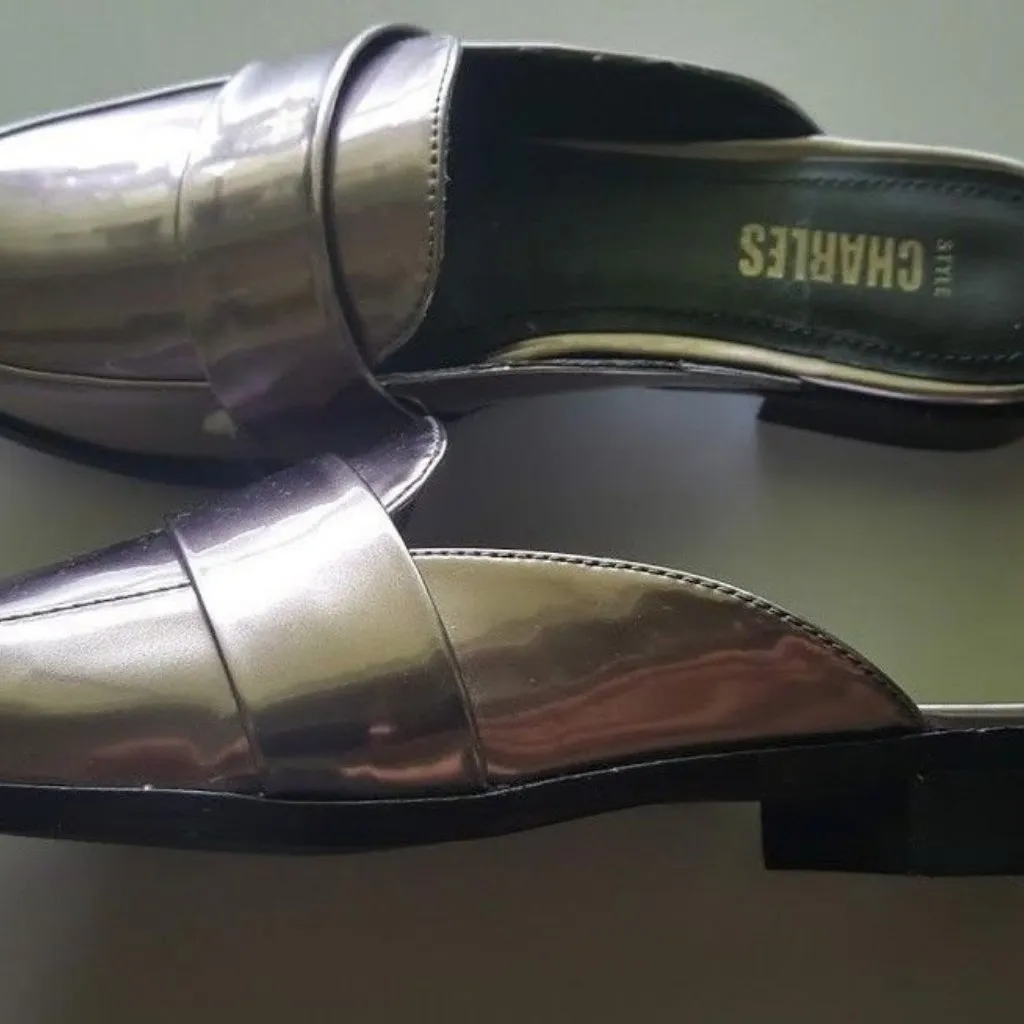 WOMEN'S SHOES STYLE CHARLES BACKLESS LOAFERS CLOGS & MULES SIZE 6 MEDIUM ,NEW Tan - Image 2