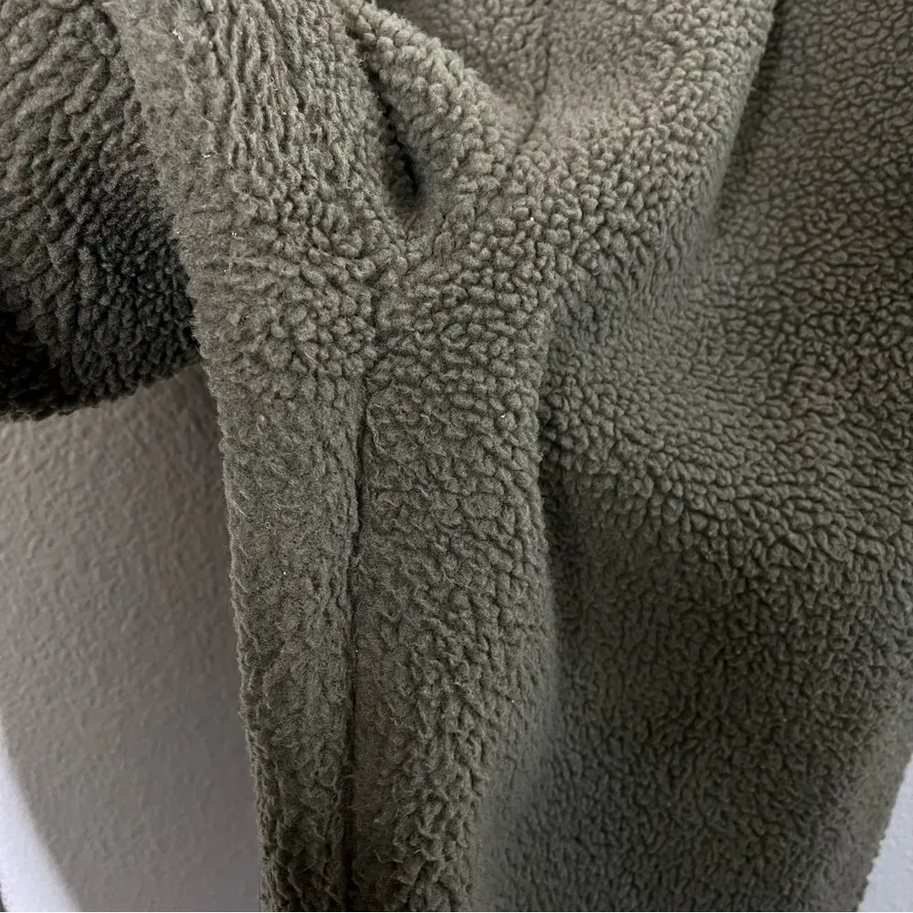 Entire Studios Sherpa Fluffy Green Sweatpants Wide Leg Womens Pant Size L Size L - Image 5