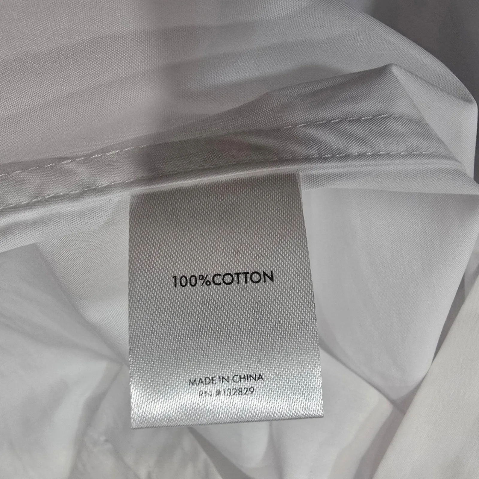 GRLFRND Alessandra Oversized Shirt with Jeweled Collar in White XS - Image 10