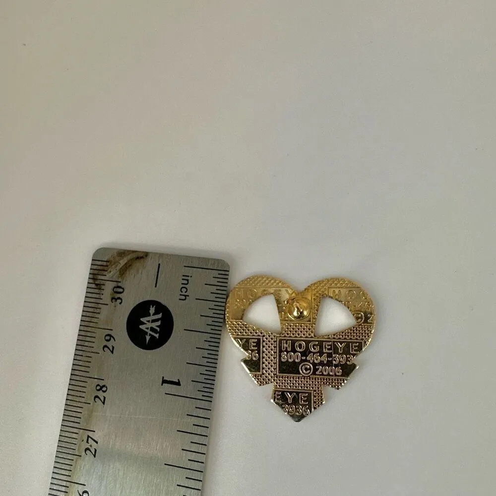 Hogeye interlocking breast cancer awareness pin Pink - Image 6