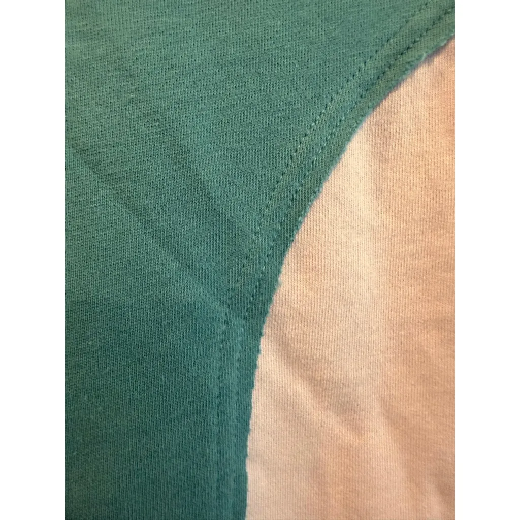 Easel 100% Cotton Color Block Sweatshirt in Multi Colors Size S - Image 6