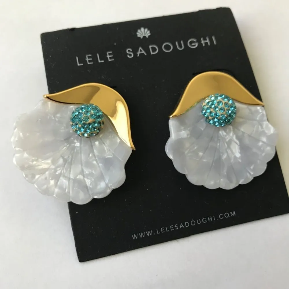 NWOT Lele Sadoughi Sellona  earrings - Image 3
