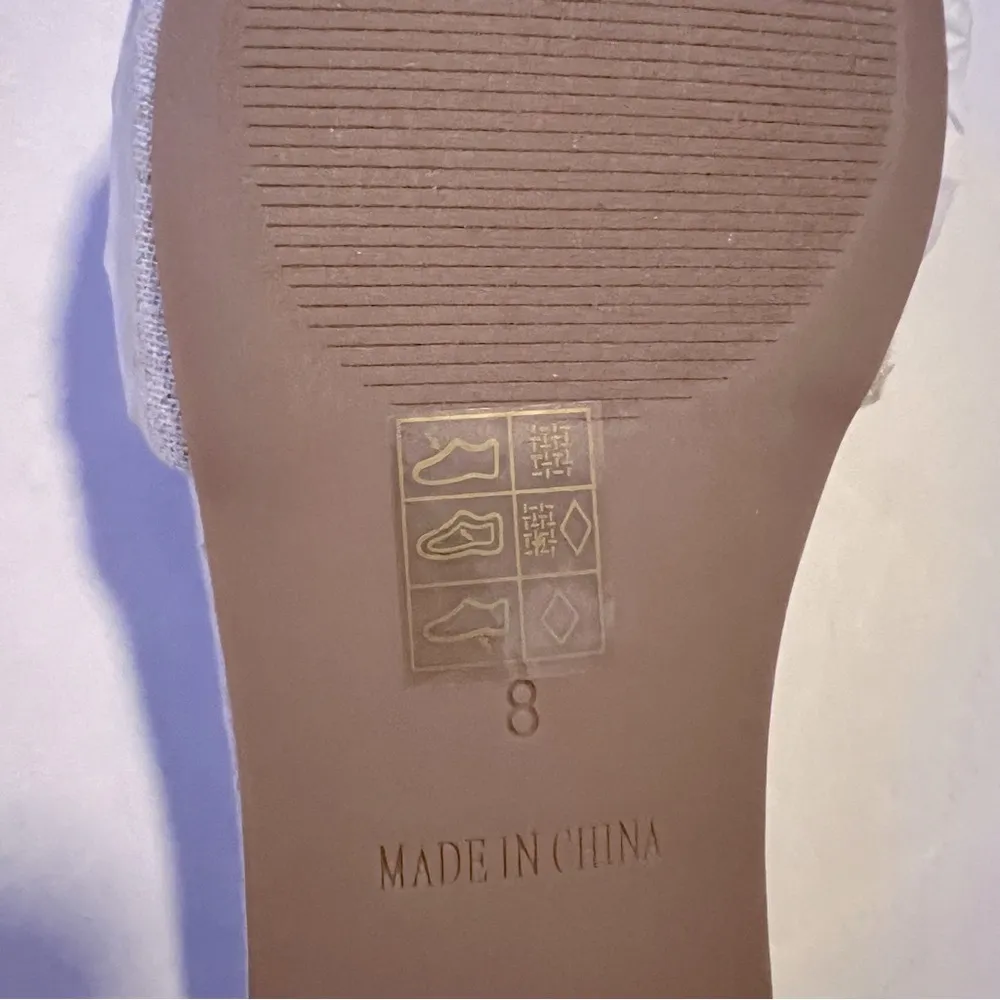 J. Crew Jewel Slide Sandals Flats Crystal Embellished, Color Gold, Size 8, NIB - Image 7