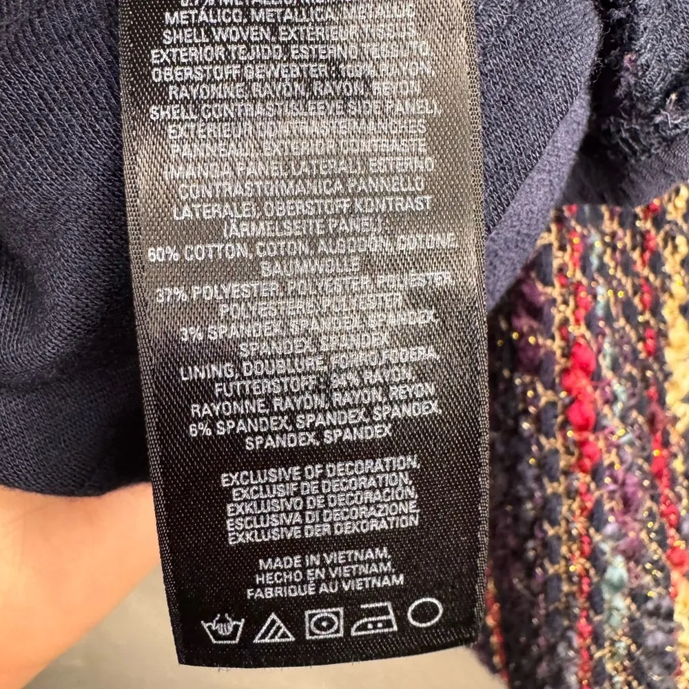 Anthropologie Maeve Rainbow Boucle Chunky Yarn Knit Dress - Image 10