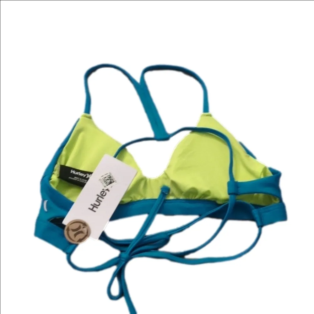 Hurley solid adjustable bikini top size XS - Image 3