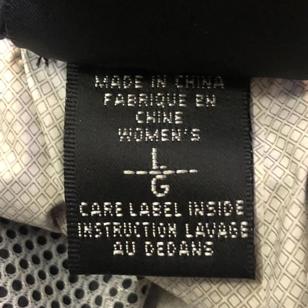 Marmot Wind Pants Womens L Used Unlined Black Outdoor Nylon - Image 9