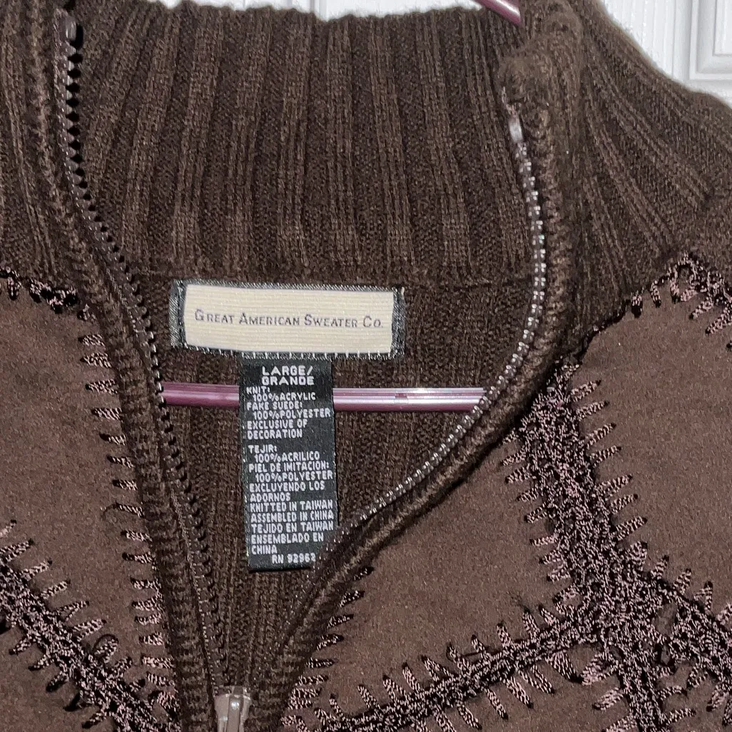 Brown Women's Jacket Size undefined - Image 3
