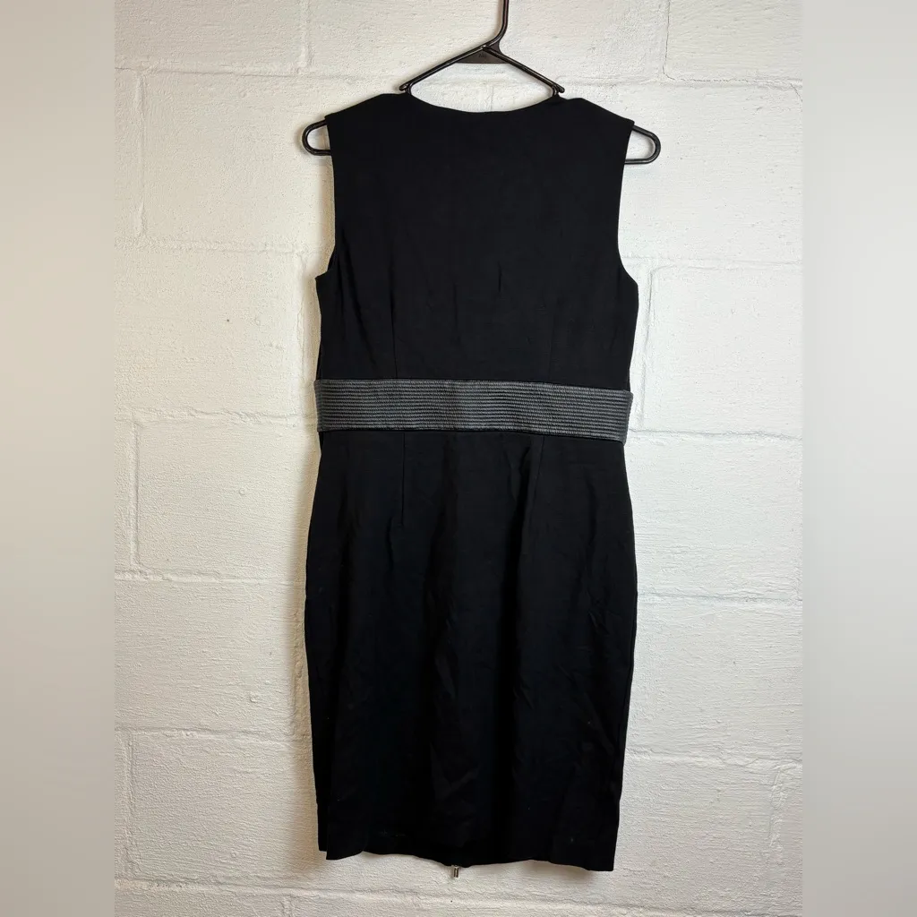 Calvin Klein Woman’s Business Casual Formal Wear Form Fitting Black Classy Dress - Image 5